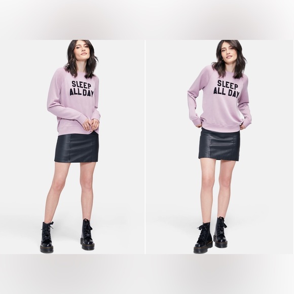 WILDFOX Elderberry “Sleep All Day” “Dance All Night” Sweatshirt - M - Picture 4 of 4